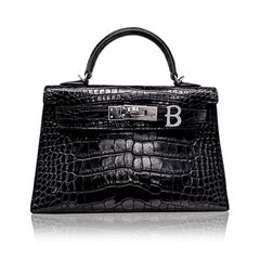 Alphabet 'B' Bag Bijoux with Natural Diamonds