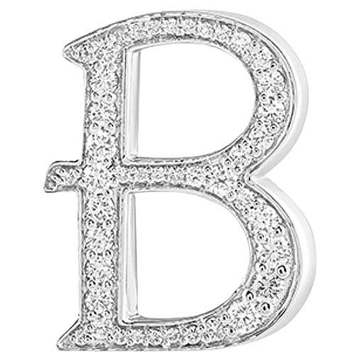 Alphabet 'B' Bag Bijoux avec diamants naturels