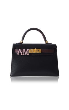 Alphabet Personnalisé Pink Diamond Sac Bijoux