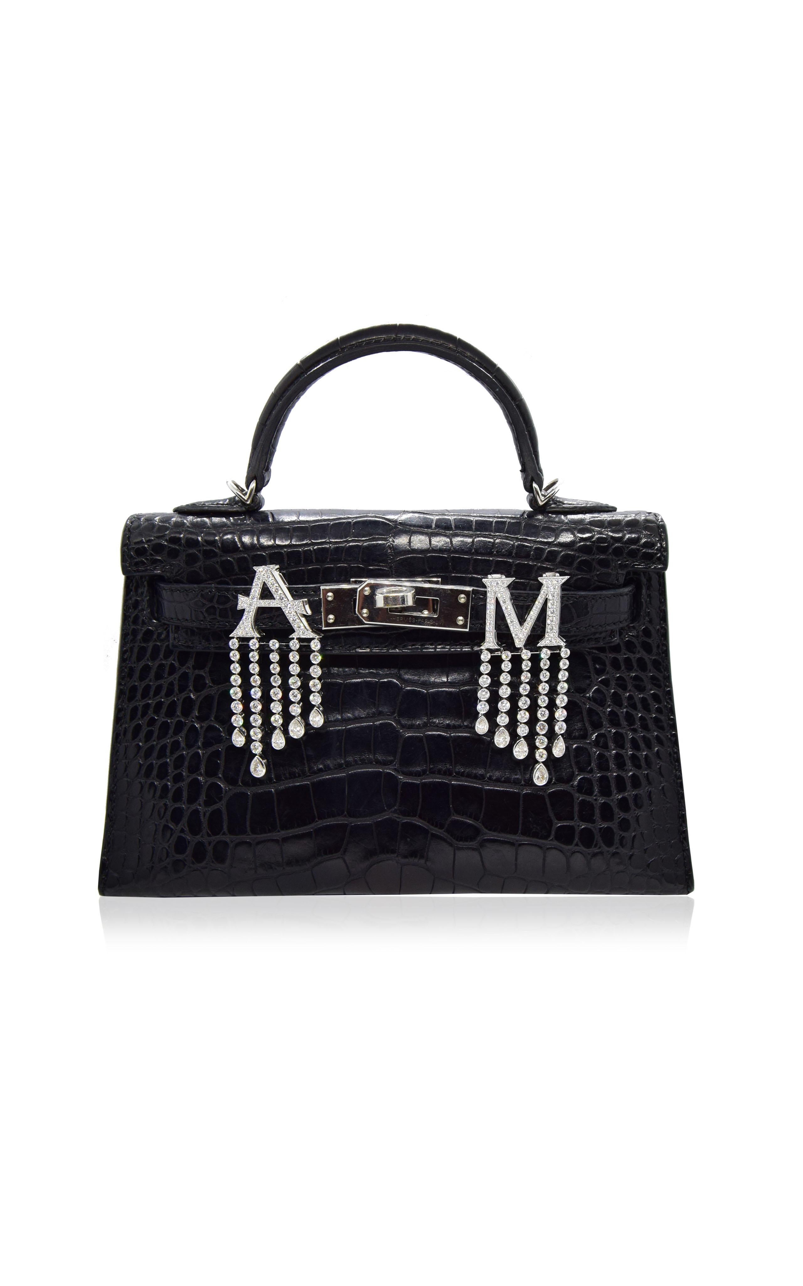 Femenino o masculino Alfabeto Personalizado Cascada Bolsa Bijoux en venta