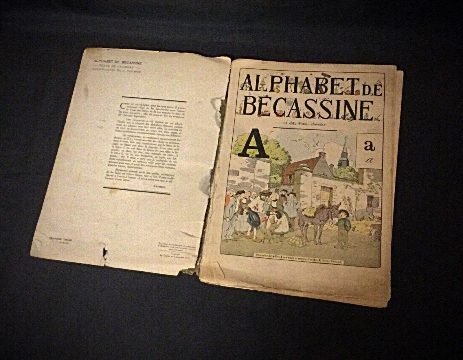 Alfabeto de Bécassine - Edición de 1942 por Ed Gautier Languereau - 2Y23 en Bueno Estado en Bordeaux, FR