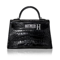 Alphabet 'H' Bag Bijoux with Natural Diamonds