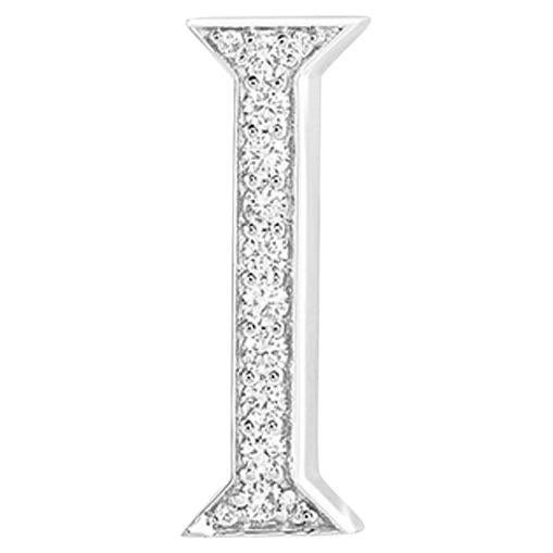Sac Alphabet 'I' Bijoux avec diamants naturels