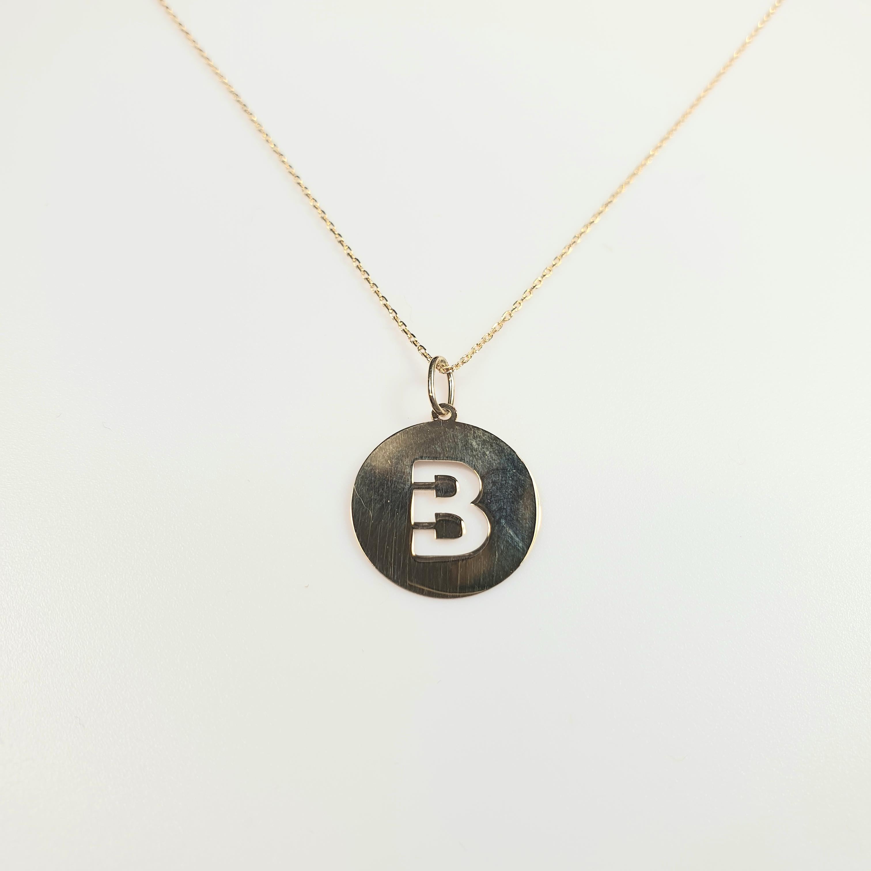 Alphabet Token a Necklace 18 Karat Yellow Gold In New Condition For Sale In Bilbao, ES