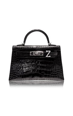 Alphabet 'Z' Bag Bijoux with Natural Diamonds