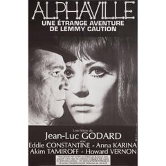 Alphaville R1982 French Half Grande Film Poster