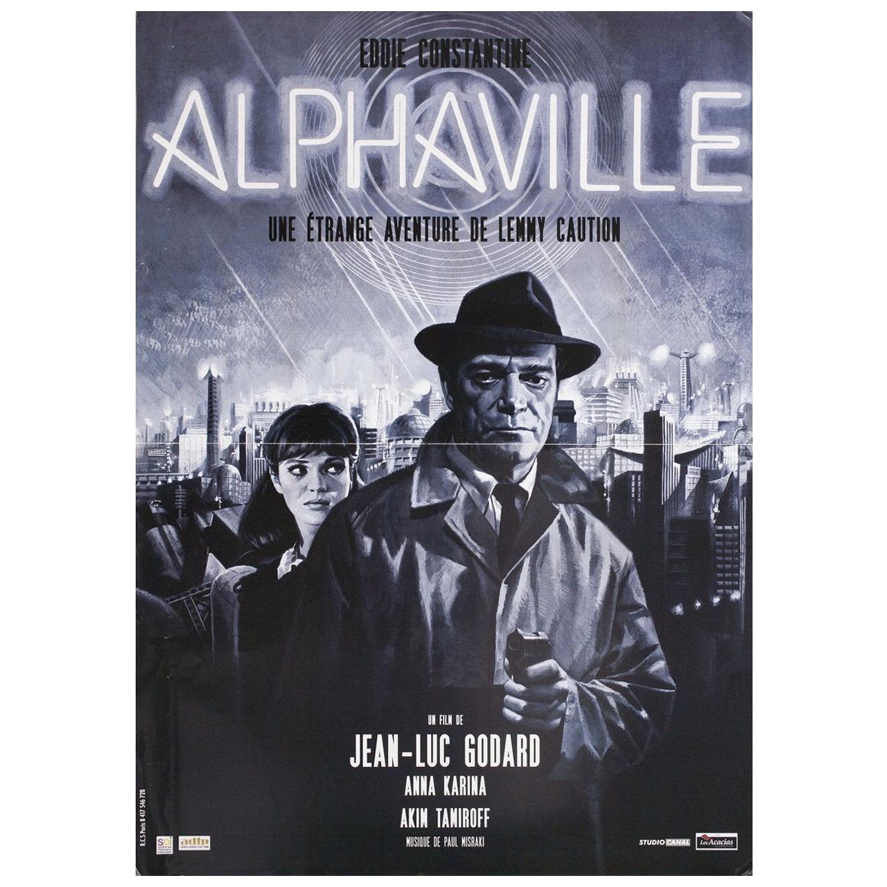 Alphaville R2012 French Petite Film Poster
