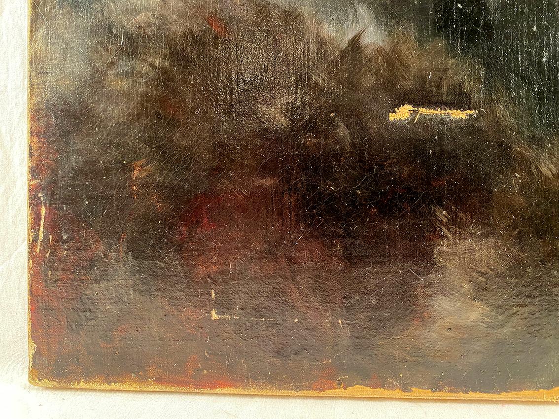 Alphonse Muraton (1824-1911), huile sur toile. Ritratto firmato e datato 1905 in vendita 3