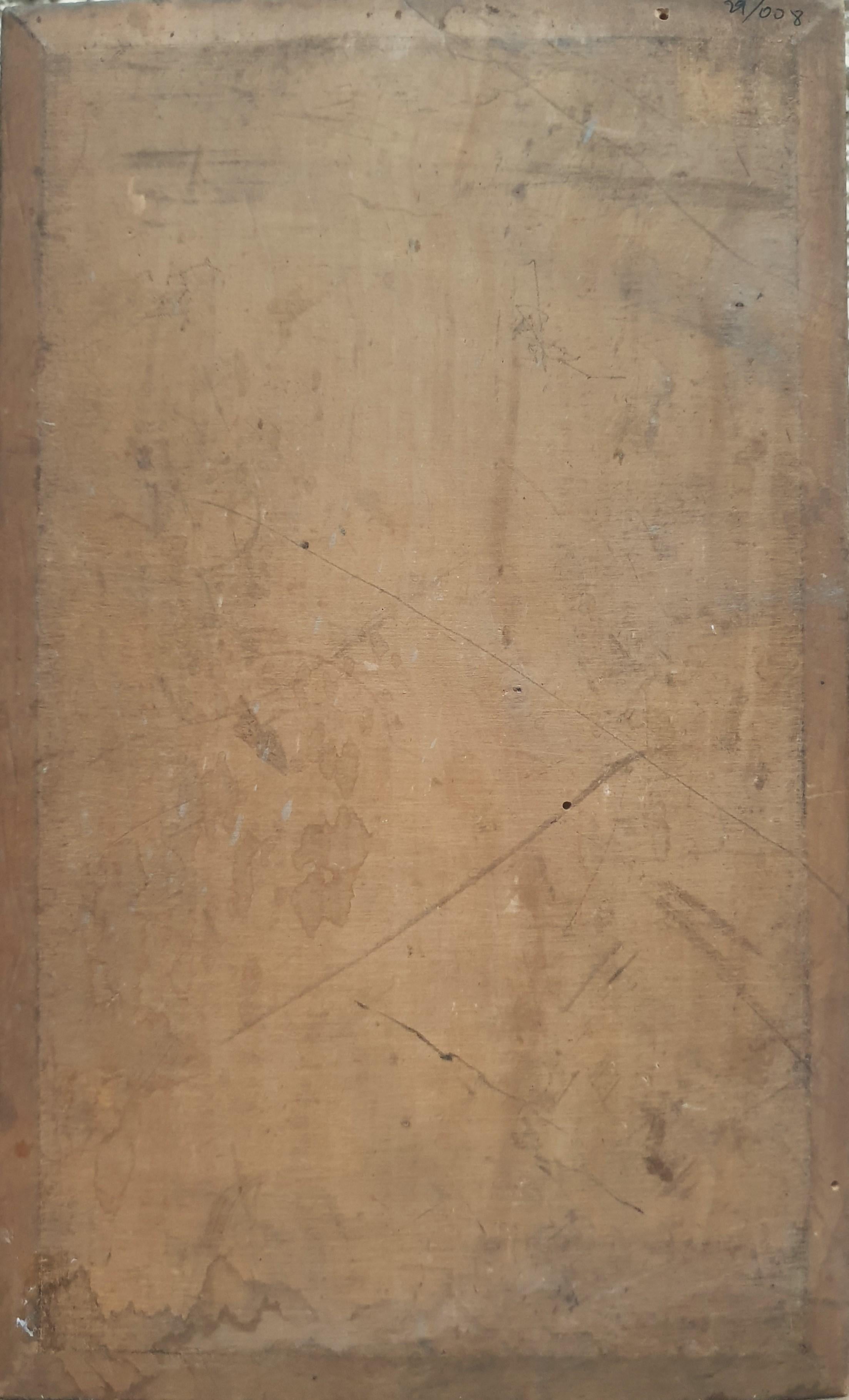 Quadro militare francese 1870 guerra soldato cavallo Schizzo XIX in vendita 1