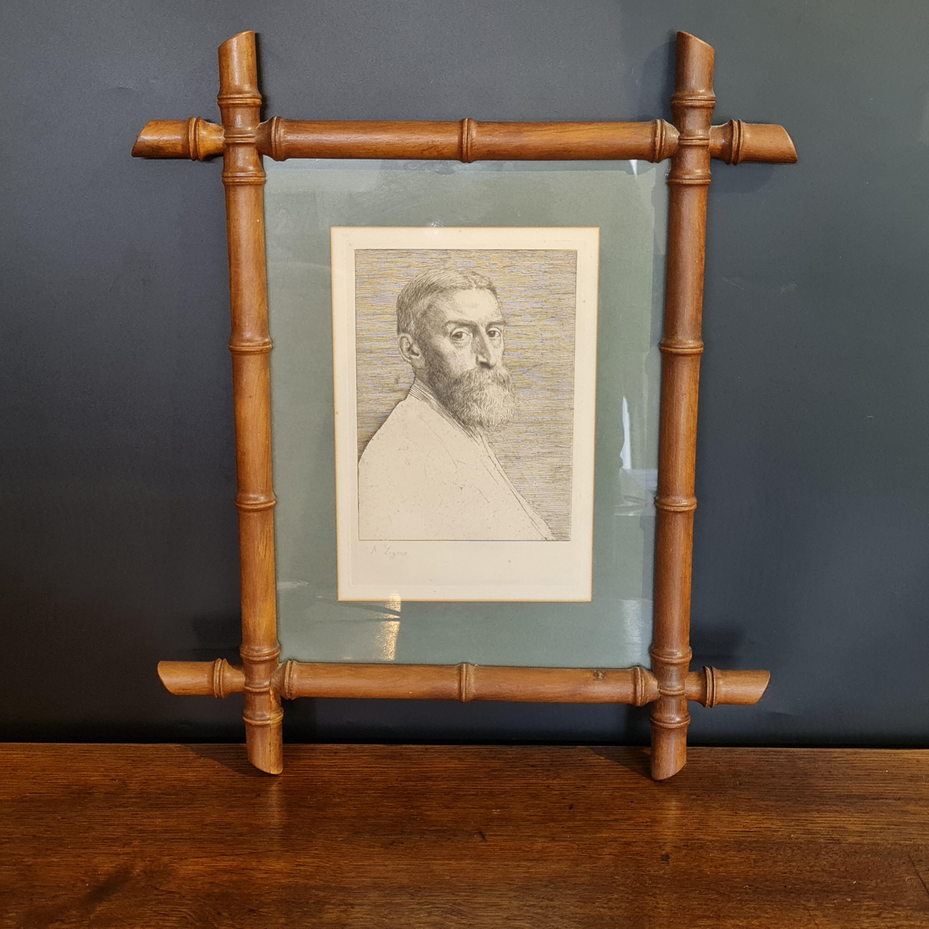 Alphonse Legros Radierung „Porträt von Sir Edward John Poynter“ (Britisch) im Angebot