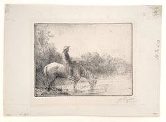 Fording a River (Le gue)