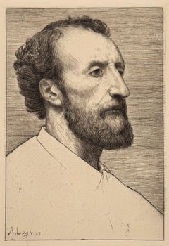 Radierung-Porträtdrucke