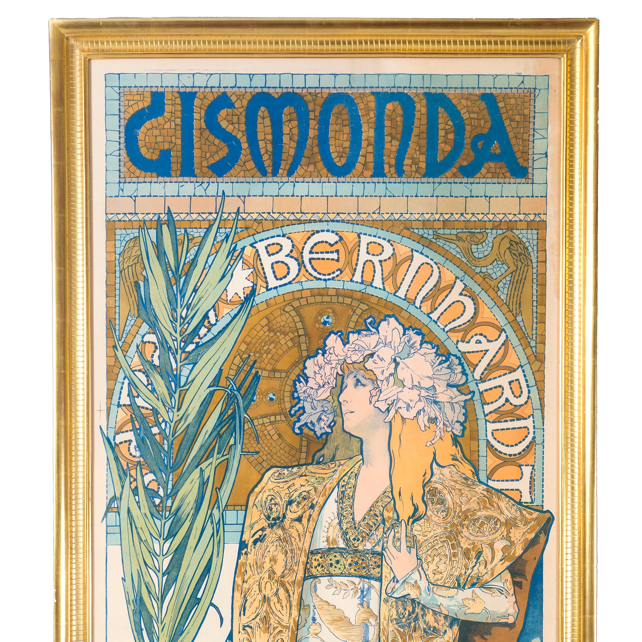 Alphonse Mucha’s first and perhaps most famous poster, this iconic 