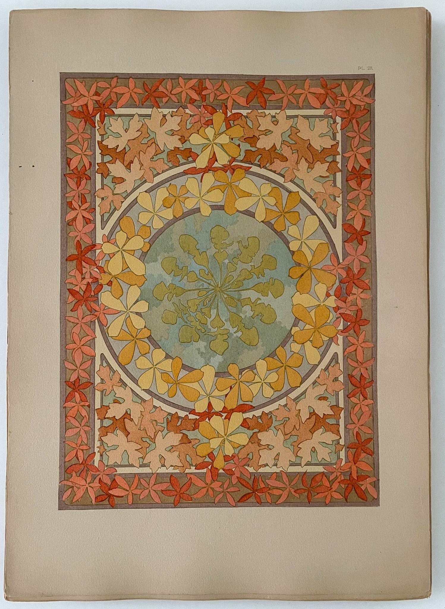 Alphonse Mucha's Documents Decoratifs (Complete in Four Portfolios) For Sale 4