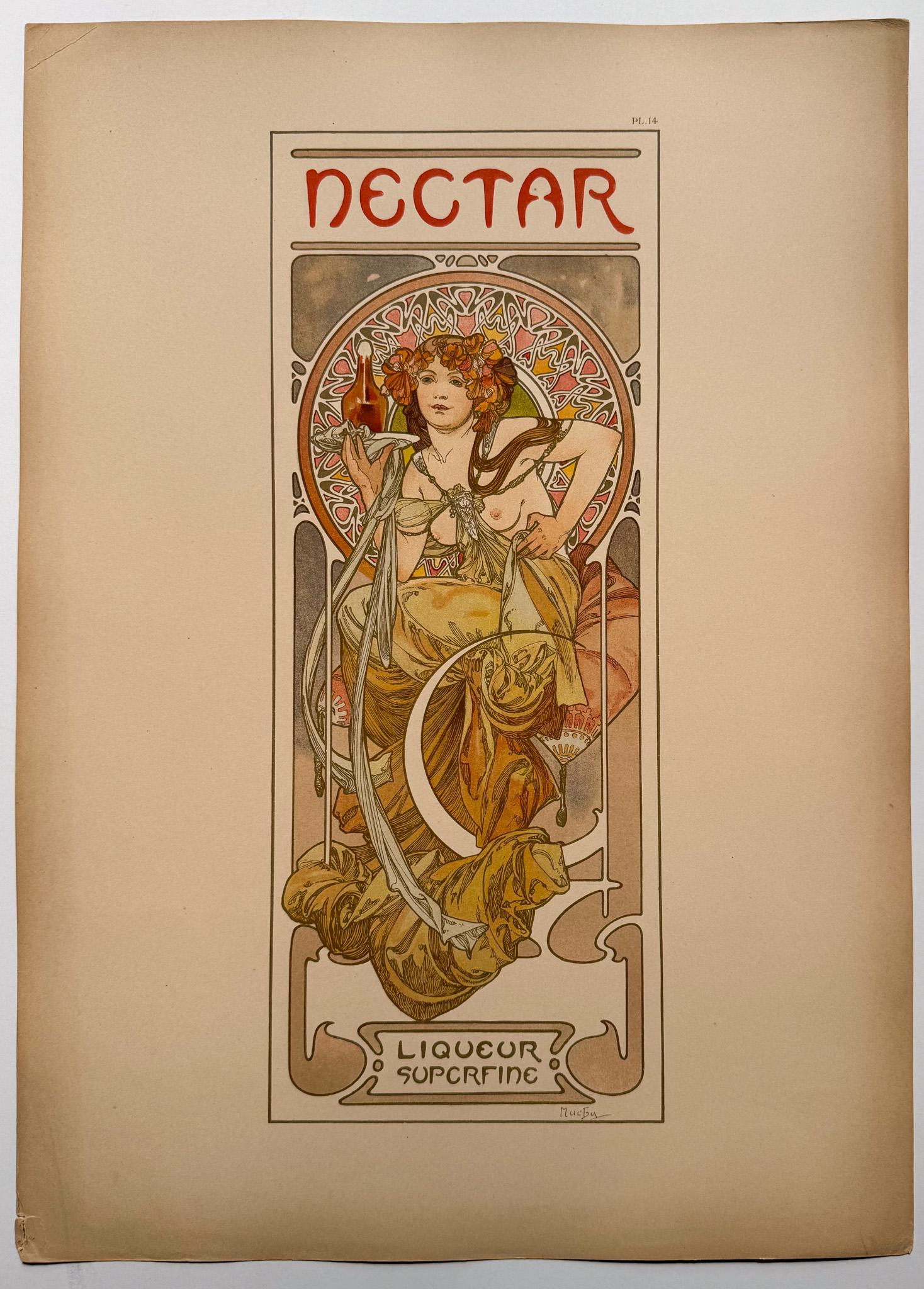 Alphonse Mucha's Documents Decoratifs (Complete in Four Portfolios) In Good Condition For Sale In New York, NY