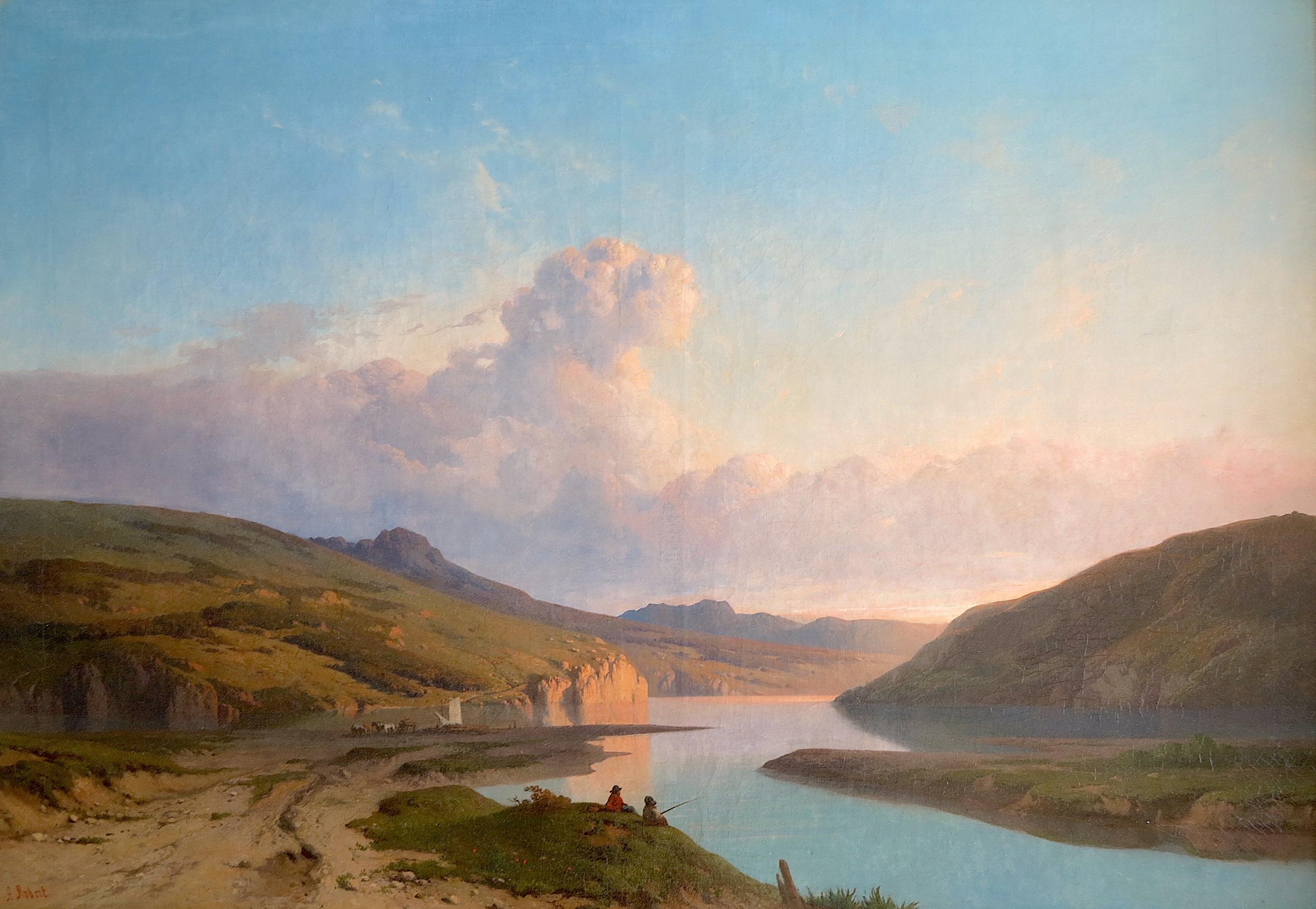 Fiume d'Italia - Painting di Alphonse ROBERT