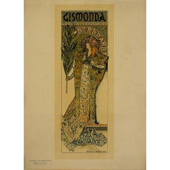 1898 poster Mucha Gismondo - Les Maîtres de l'affiche Pl.27