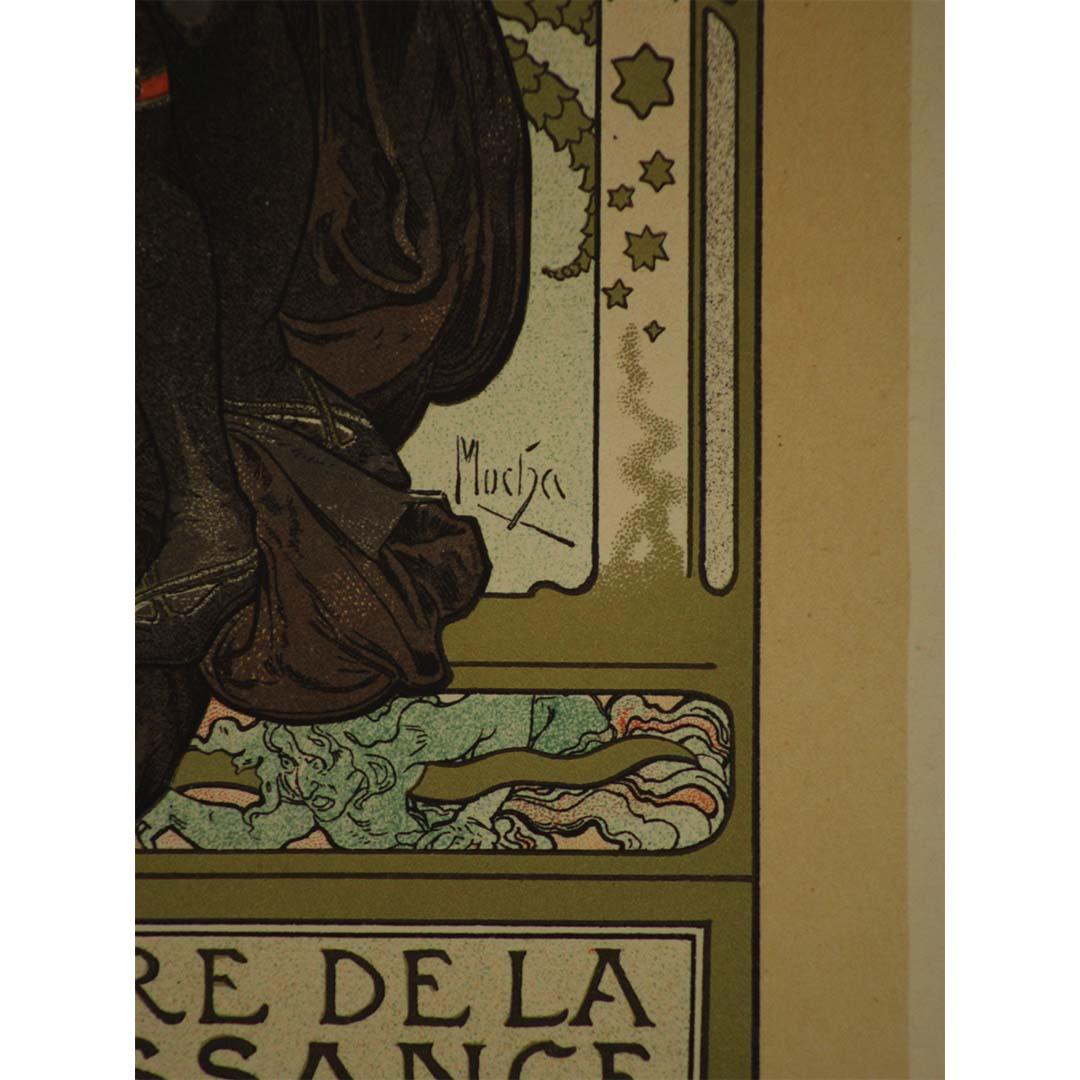 1898 poster Mucha Lorenzaccio - Les Maîtres de l'affiche Pl.114 For Sale 1