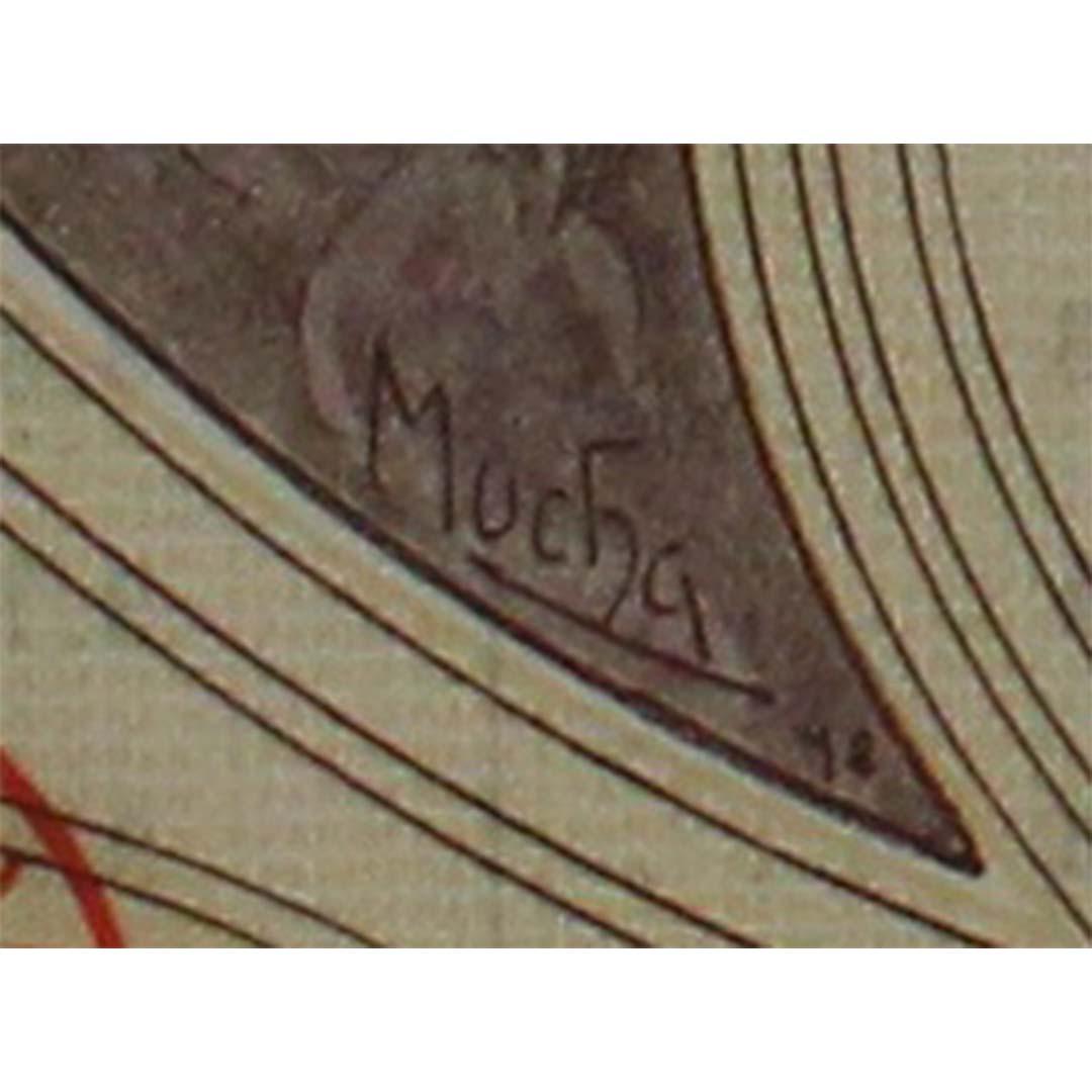 1927 Documento financiero Obligation au Porteur de Alphonse Mucha en venta 2