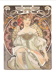 Alphonse Mucha „Reverie“ 2010- Mixed Media