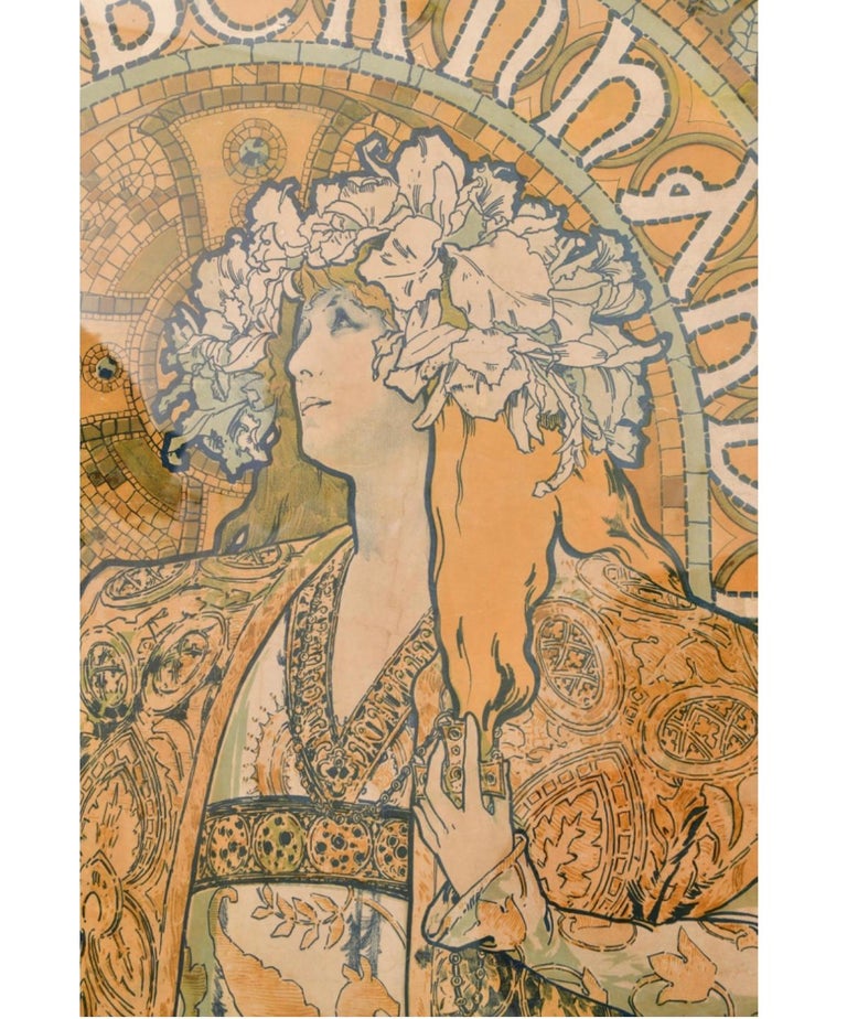 Alphonse Mucha - Alphonse Mucha Sarah Bernhardt Gismonda