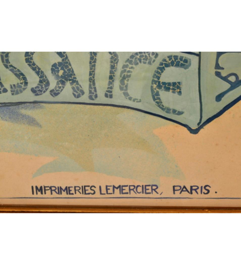 Alphonse Mucha Sarah Bernhardt Gismonda Litografía 1895 en venta 7