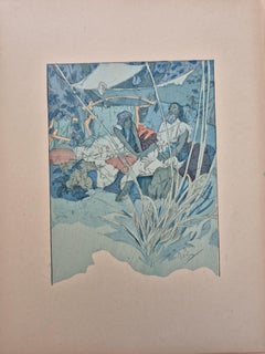 Alphonse Mucha -- Vérola, Paul. Rama: Poema dramático en tres actos.