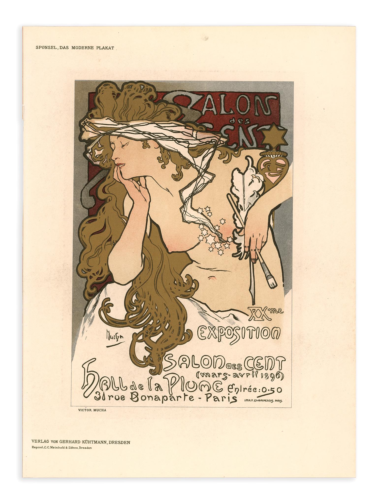 alphonse mucha lithograph process