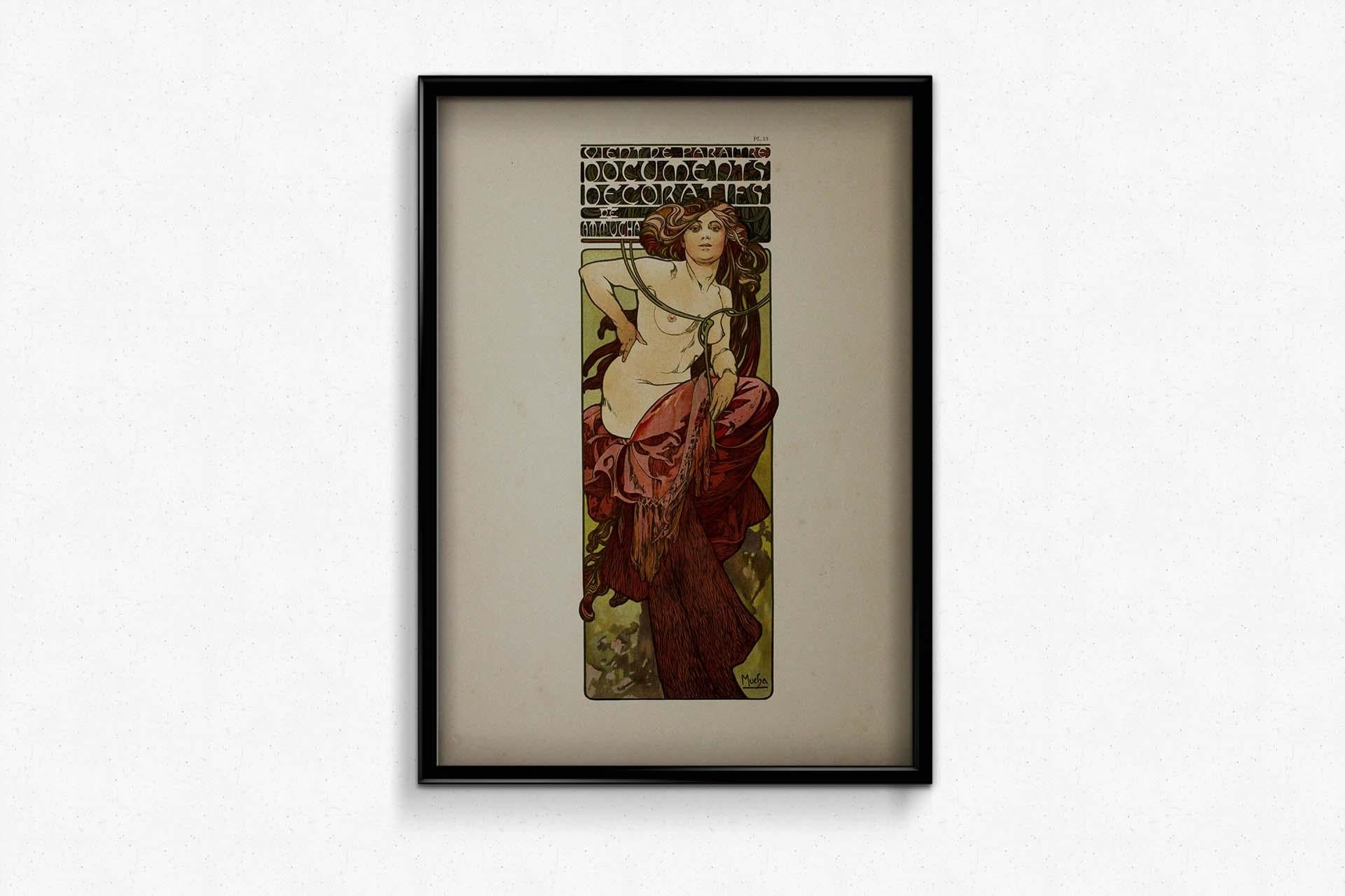 Alphonse Mucha's name shines like that of a visionary artist who left an indelible mark on the aesthetics of the early 20th century. The year 1902 saw the publication of 