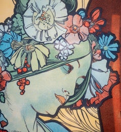 "Bénédictine" Original-Lithographie von 1898, Alphonse Mucha