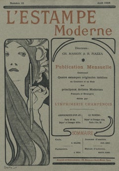 Antique Cover for "L'Estampe Moderne"