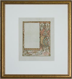 From: Ilsée, Princess of Tripoli; signed Recto: "Guardian of Flowers" Lithograph