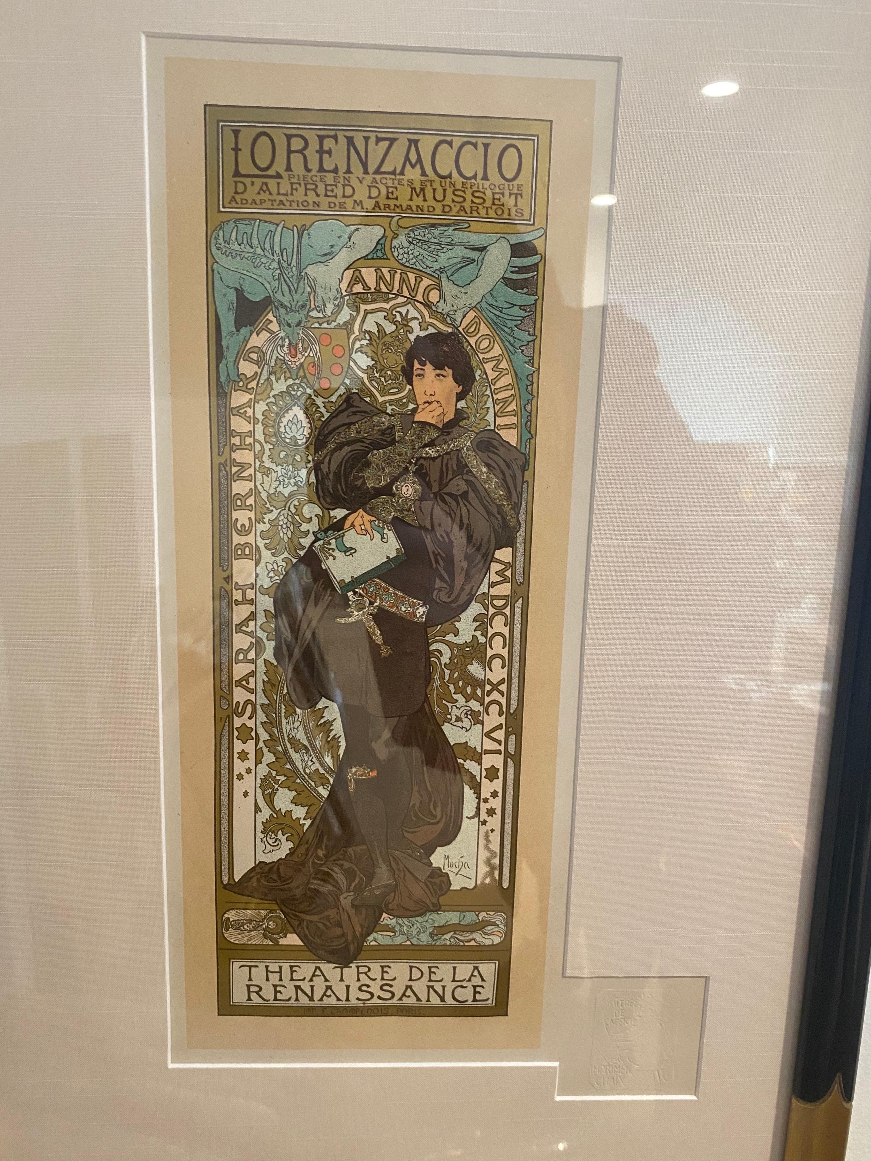 alphonse mucha lorenzaccio materials