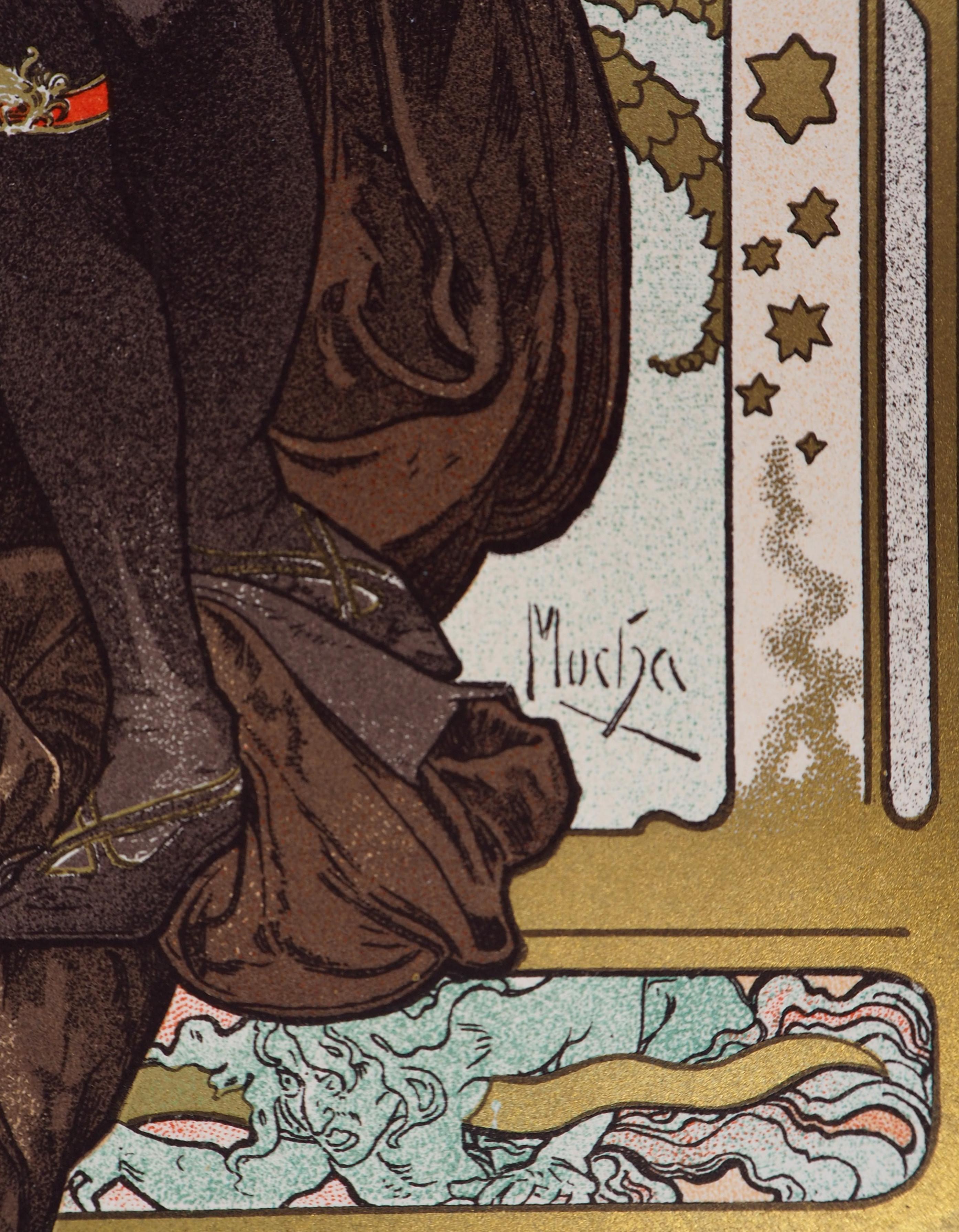 alphonse mucha lorenzaccio techniques