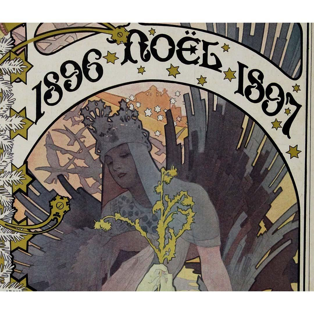 Noël-Ausgabe 1896-1897 von L'Illustration von Alphonse Mucha im Angebot 2