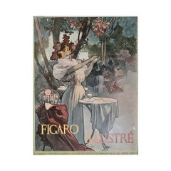 Portada original de 1896 de «Figaro Illustré», de Alphonse Mucha