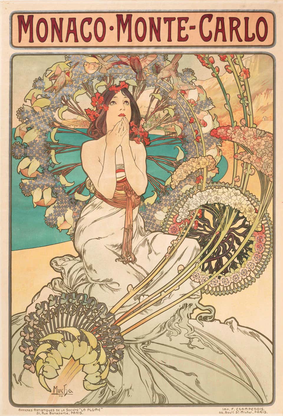 Alphonse Mucha Art - 109 For Sale at 1stDibs | alphonse mucha original ...