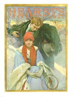 Original "HEARST'S INTERNATIONAL MARCH 1922" antique cover