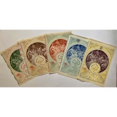 Original Obligation et Action au Porteur illustrated by Alphonse Mucha