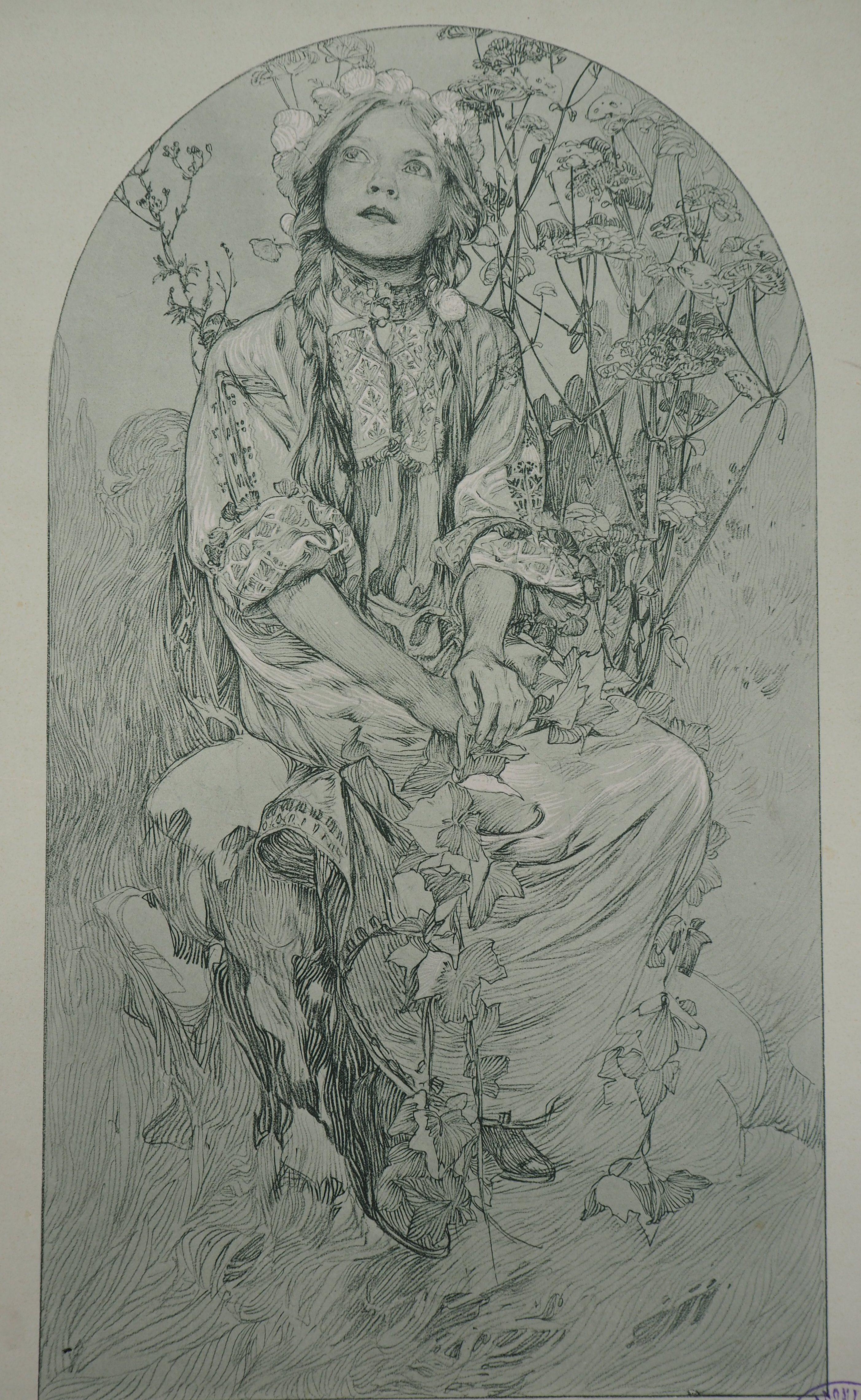 alphonse mucha spring