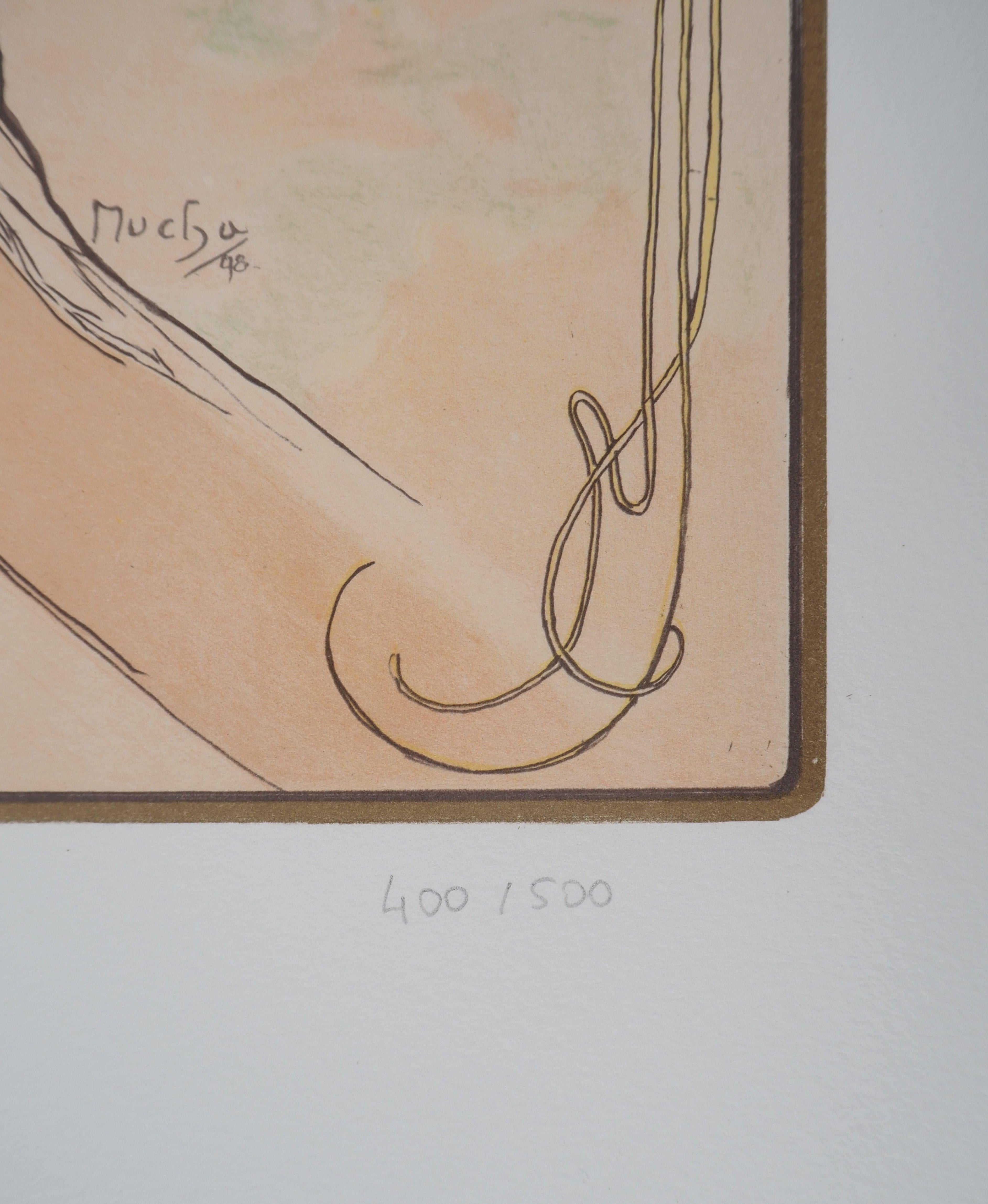 Le arti : La danza - Litografia - Edizione Henri Piazza 3