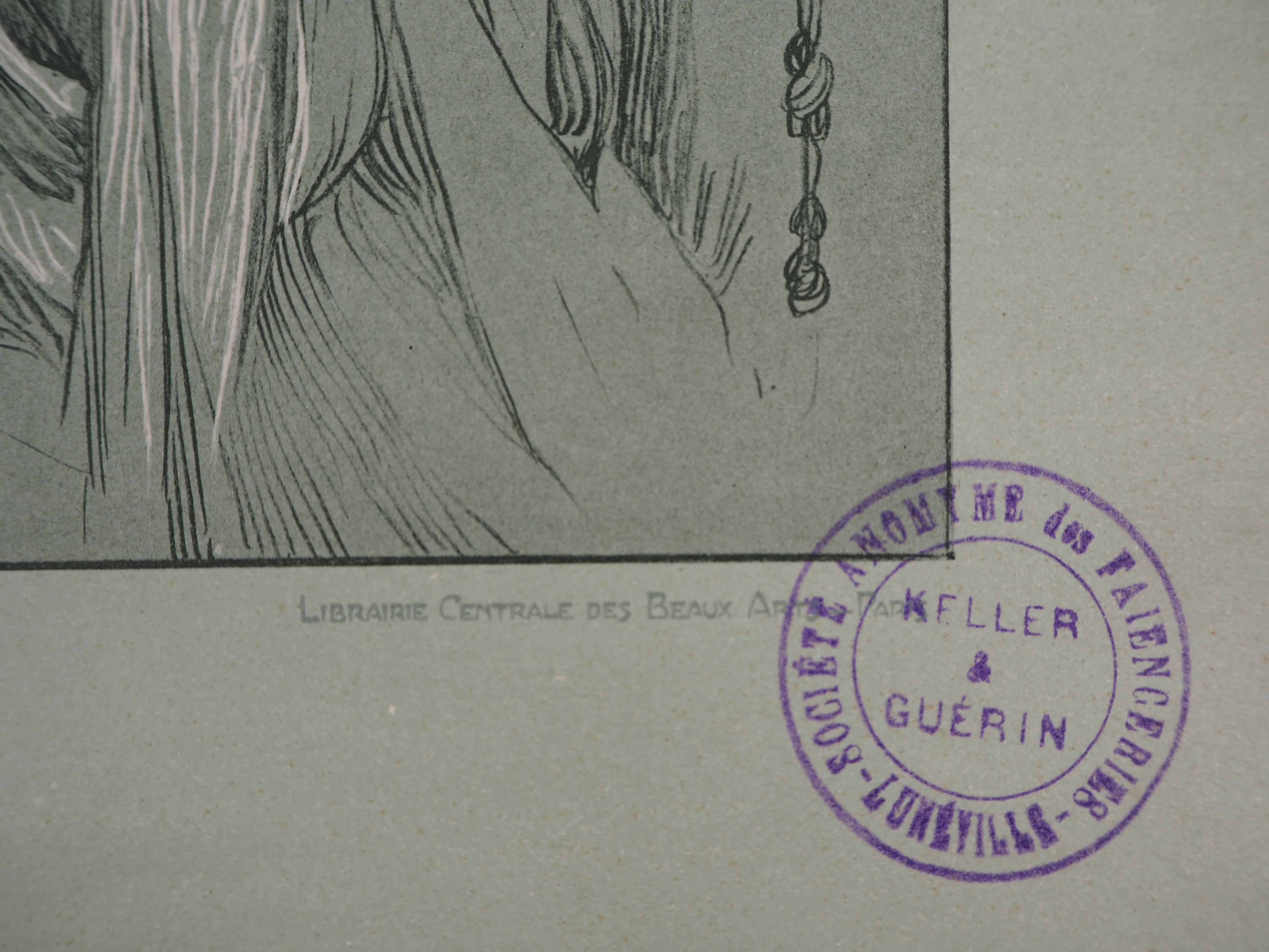 Thinking Women - Lithograph 1902 1