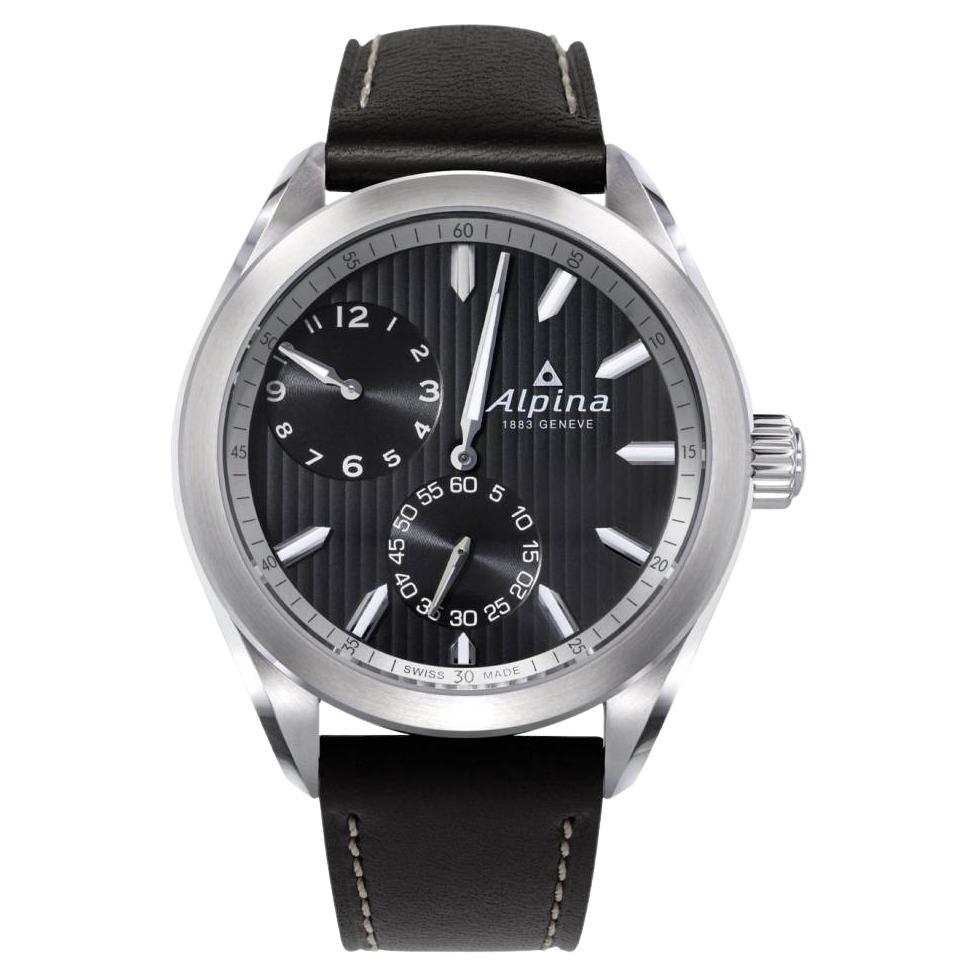 Alpina Alpiner Regulator Stainless Steel Men’s Watch, AL-650BBS5E6 For Sale