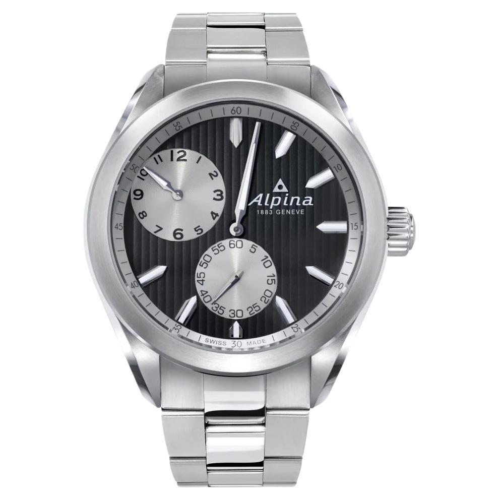 Alpina Alpiner Regulator Stainless Steel Men’s Watch, AL-650BSS5E6B For Sale