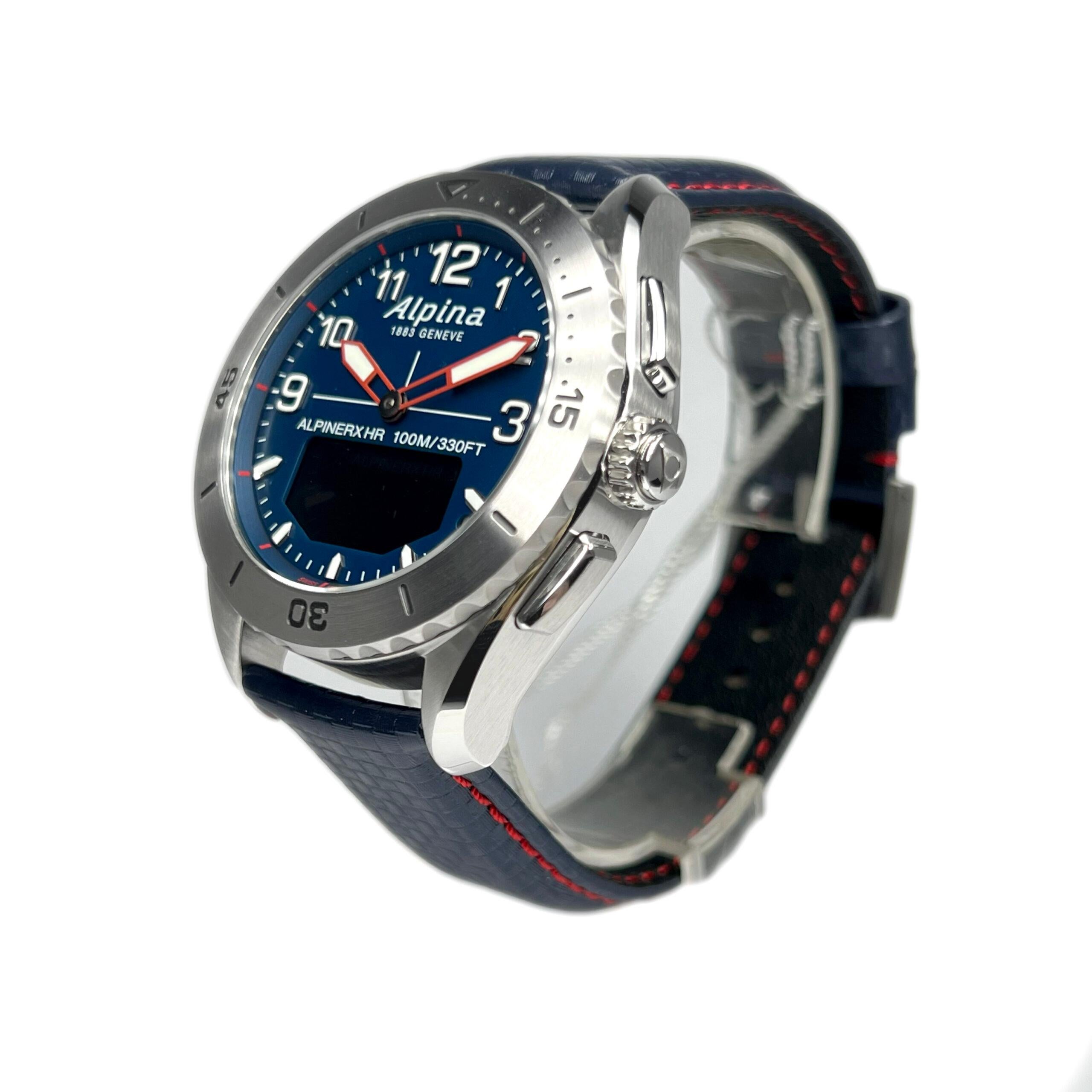 Reloj Alpina AlpinerX Alive de acero inoxidable para hombre, AL-284LNNR5SSAQ6L Moderno en venta