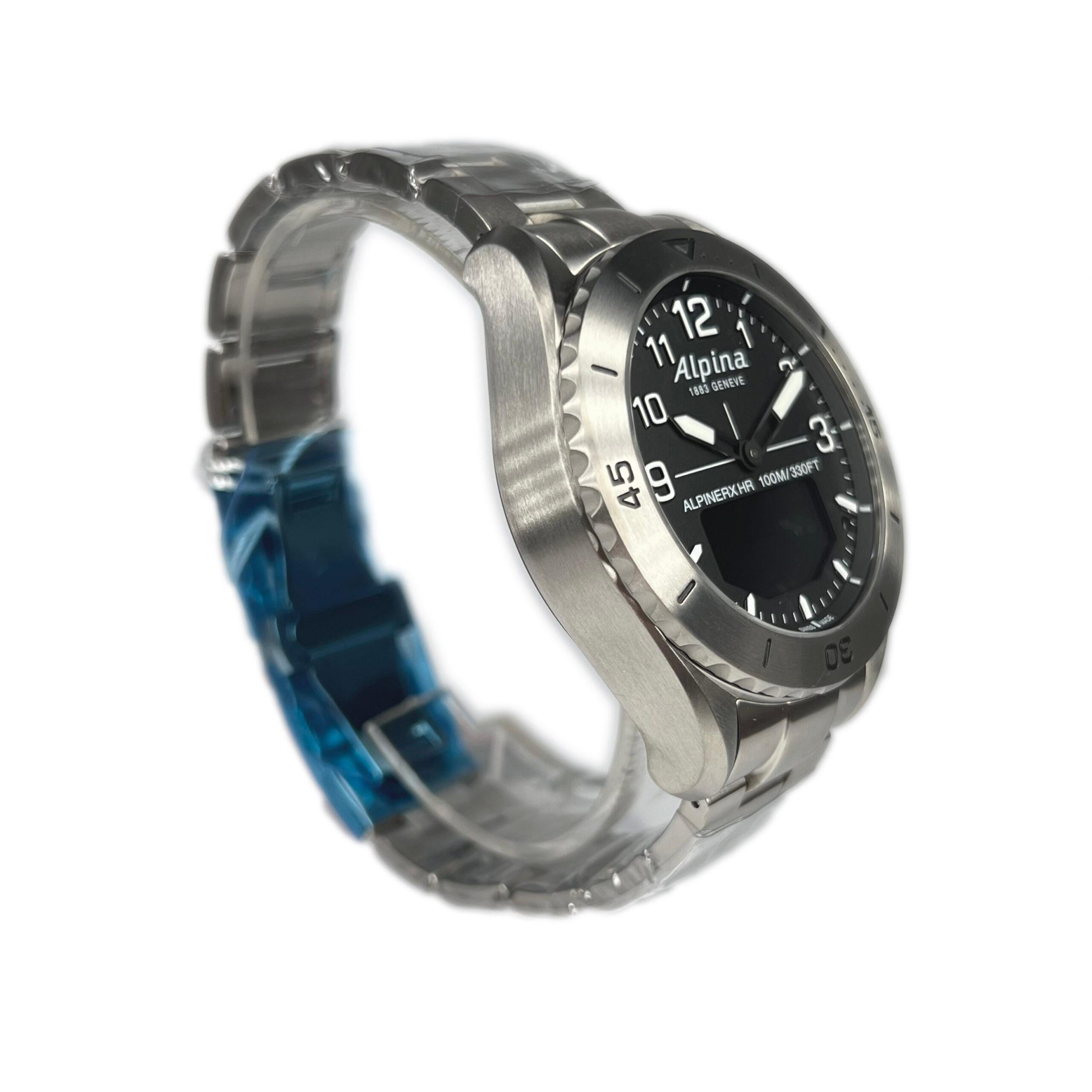 Modern Alpina Alpinerx Alive Titanium Men’s Watch, AL-284LBBW5TAQ1B For Sale