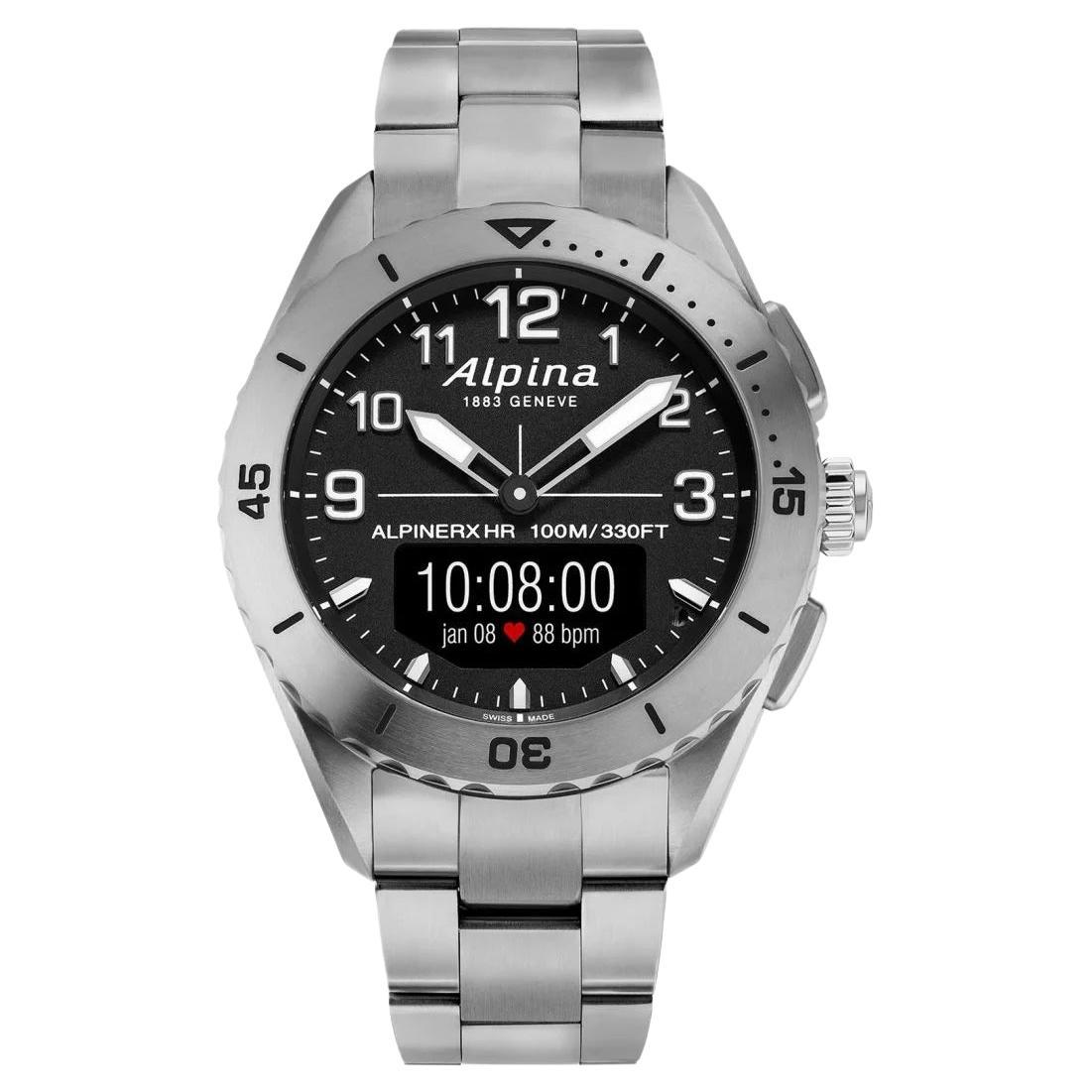 Alpina AlpinerX Alive Titan Herrenuhr, AL-284LBBW5TAQ1B