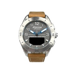 Alpina AlpinerX Alive Titanium Men’s Watch, AL-284LGGN5TAQ1L
