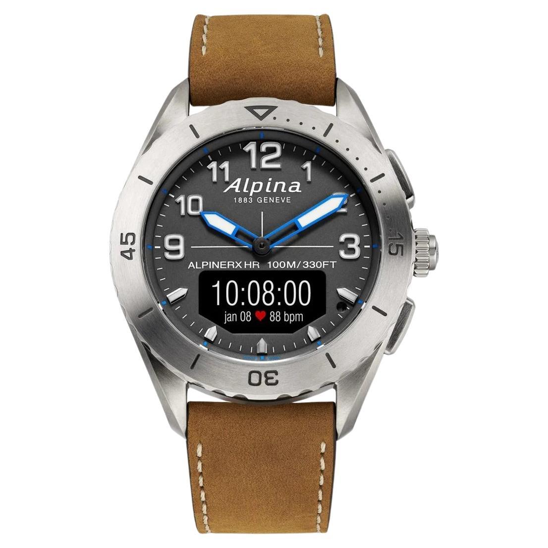 Alpina AlpinerX Alive Titanium Men’s Watch, AL-284LGGN5TAQ1L For Sale