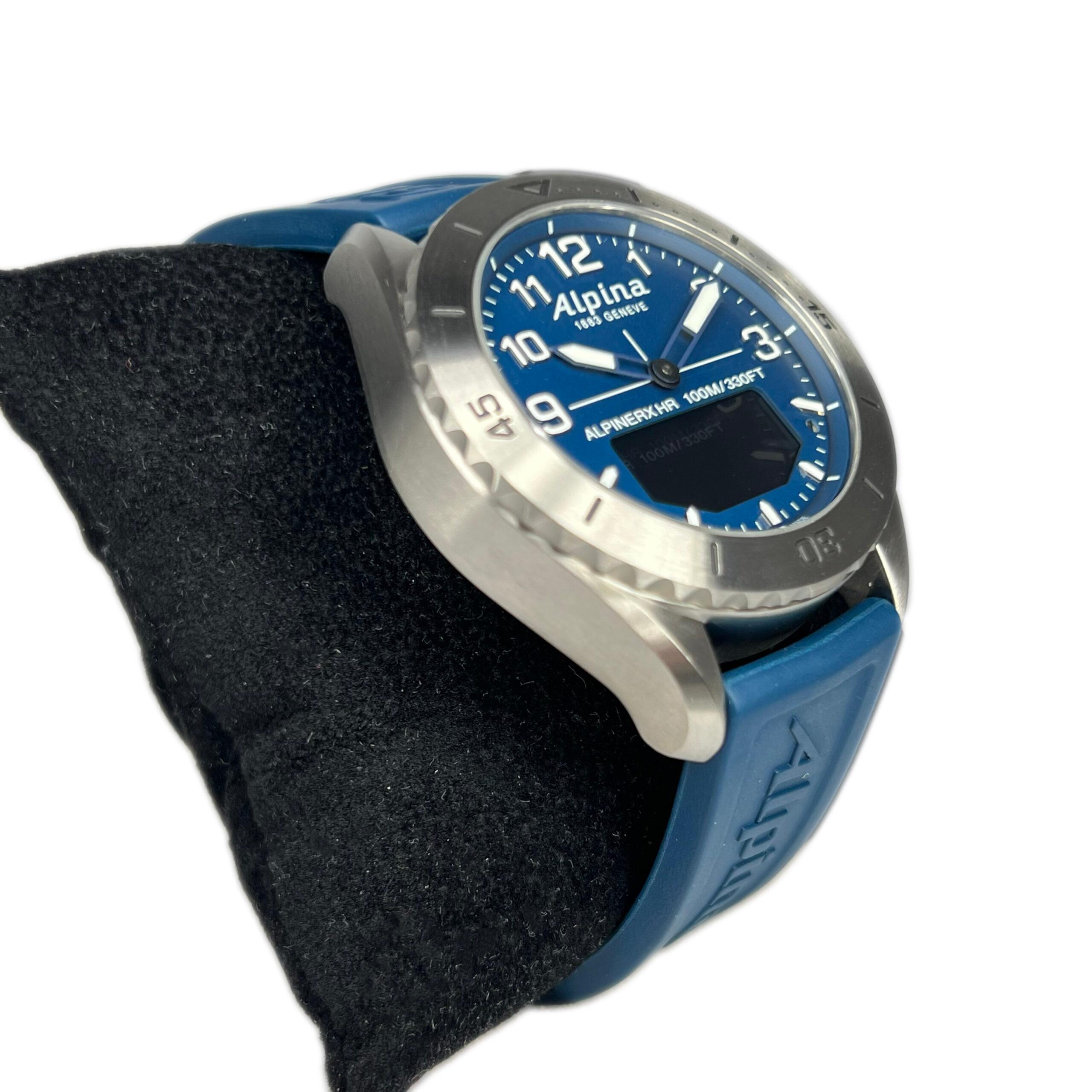 Alpina AlpinerX Alive Titanium Men’s Watch, AL-284LNN5TAQ1 In New Condition For Sale In North Miami Beach, FL